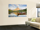 Swiftcurrent Lake, Many Glacier, Glacier National Park, Montana, USA