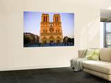 Buy Notre Dame Cathedral at Dusk at AllPosters.com