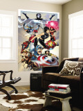 Ultimate Fantastic Four #26 Group: Captain America, Wasp, Iron Man, Thor, Spider-Man and Ant-Man