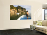 Tourist on Boat on Ao Phang Nga