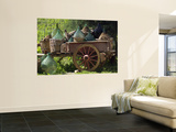 Buy Discarded Wine Demijohns in Cart at Villa a Sesta at AllPosters.com