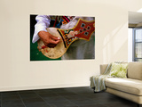 Playing Guitar at Norbulingka