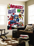 Avengers Classic #4 Cover: Captain America, Iron Man, Thor, Giant Man and Wasp