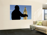 Buy Nelson Mandela Statue and Big Ben, Parliament Square at AllPosters.com