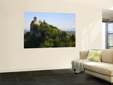 Rocca Cesta Castle Built on Highest Peak of Titan Mountain of Medieval San Marino