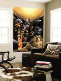 X-Men Fantastic Four #5 Cover: Cyclops, Thing, Colossus and Human Torch