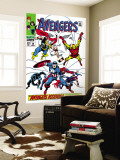 Giant-Size Avengers #1 Cover: Thor, Iron Man, Captain America and Black Panther