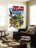 Giant-Size X-Men #3 Cover: Wolverine, Cyclops, Nightcrawler and Sunfire Charging