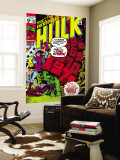 Incredible Hulk #135 Cover: Hulk and Kang Lifting