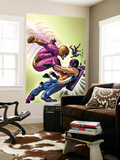 Buy Marvel Adventures The Avengers #35 Cover: Batroc The Leaper, Hawkeye and Spider-Man at AllPosters.com