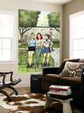 Spider-Man Loves Mary Jane Season 2 #4 Cover: Mary Jane Watson, Stacy, Gwen, and Liz Allen