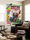 Giant-Size Avengers #1 Cover: Thor, Captain America, Iron Man, Vision and Scarlet Witch Charging