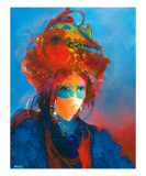 Masque Blue au Turban