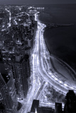 Buy Lake Shore Drive Aerial Black White at AllPosters.com
