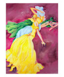 Falling Leaves Giclee Print