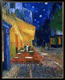 Buy The Caf&eacute; Terrace on the Place du Forum, Arles, at Night, c.1888 at AllPosters.com