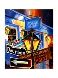 Signs of Bourbon Street