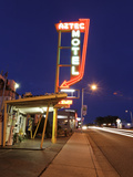 Buy Aztec Motel Neon Sign, Rt 66, Albuqurque, NM at AllPosters.com