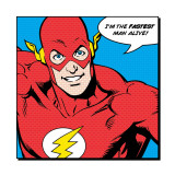 Flash: I'm the Fastest Man Alive Kunstdruck
