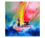 Buy Voiles Rouges Mer Bleue at AllPosters.com