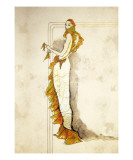 Fishtail Dress Giclee Print