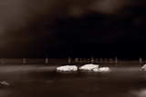 Buy Lake Ice Chicago BW at AllPosters.com