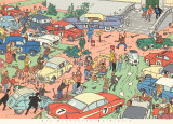 Buy Tintin and the Red Sea Sharks: Car Rally at AllPosters.com