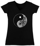 Buy Juniors: V-Neck - Yin Yang at AllPosters.com