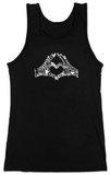 Buy Juniors: Tank Top - Heart Fingers at AllPosters.com