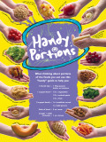Handy Portions Laminated Poster