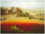 Fields of Red and Gold I