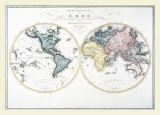 Map - Two Worlds, 1806