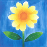 Yellow Flower With Leaves