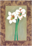 Buy Flowers In Brown Frame IV at AllPosters.com