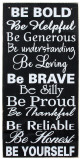 Be… Wood Sign