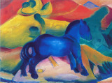 Blaues Pferdchen