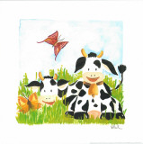 Buy Littles Cows And Butterflies at AllPosters.com