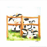 Buy Littles Cows And Fences at AllPosters.com