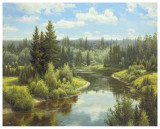 Buy Overlooking The River at AllPosters.com