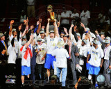 The Dallas Mavericks Celebrate Winning the Game 6 of the 2011 NBA Finals