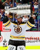 Tim Thomas with the Stanley Cup Game 7 of the 2011 NHL Stanley Cup Finals(#43)