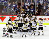 The Boston Bruins Celebrate Winning Game 7 of the 2011 NHL Stanley Cup Finals(#56)