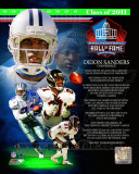 Deion Sanders 2011 Hall of Fame Composite