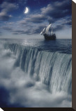 Sailboat and Waterfall at Earth