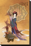 Lady with Plum Flowers