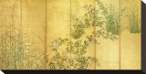 Japanese Autumn Grasses, Six-Fold Screen, Early Edo Period