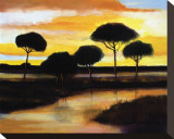 Buy Alberi di Pisa at Sunset at AllPosters.com