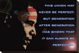 Barack Obama, This Union Stretched Canvas Print