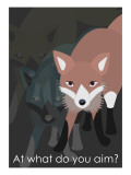 Fox in Gray