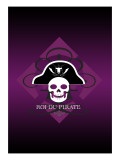 Skull in Purple